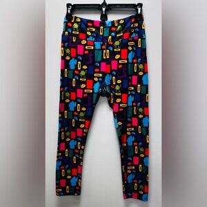 Ambrie Monsters Inc Colorful Kids Leggings Mike Sulley Boo Super Soft